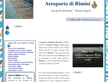 Tablet Screenshot of aeroportodirimini.com